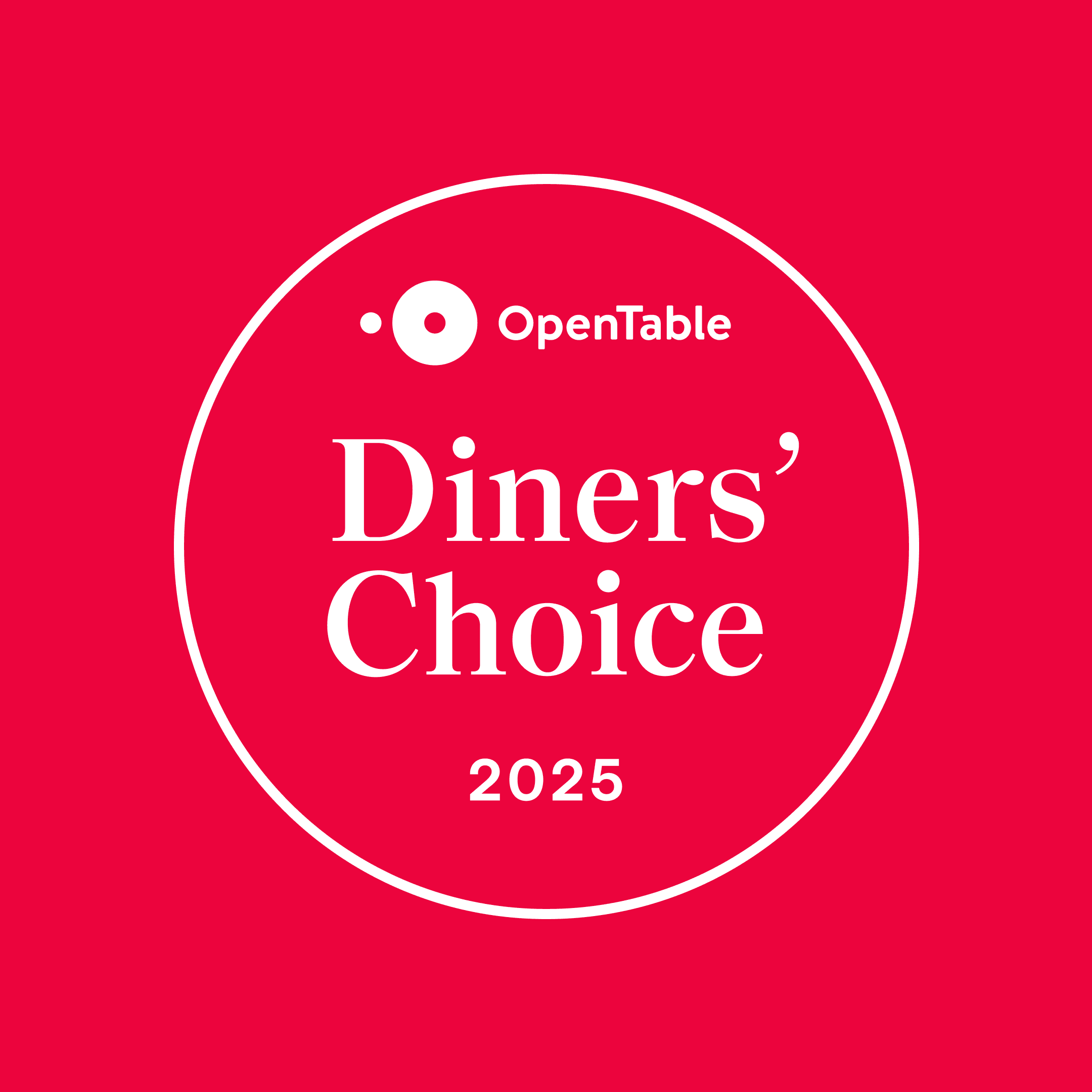 Diners Choice Award 2025